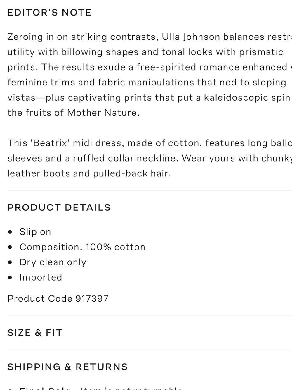Ulla Johnson Beatrix Prism Floral Maxi Dress Size 6 Belted Ruffle Boho Luxury - Picture 7 of 16